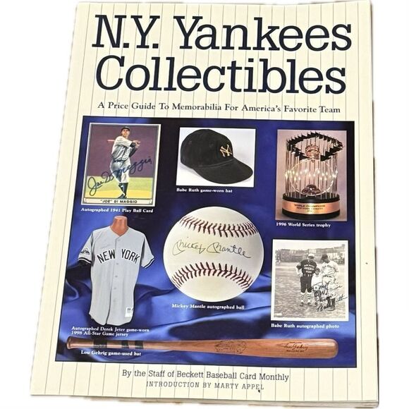New York Yankees collectible pricing guide soft cover book - Picture 1 of 3